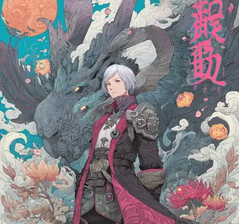 悬疑漫画《雾港迷案》封面，港口在浓雾中若隐若现